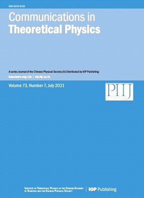 Communications in Theoretical Physics雜志封面